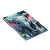 Lieve Olifant in de Regen Notitieboek (Rechterzijde)