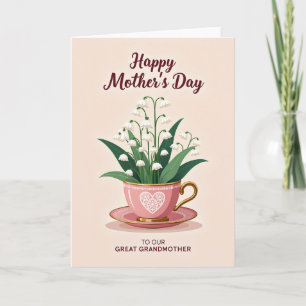 Lieve oma bloemkaart kaart