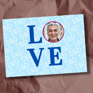 Lieve Papa Lieve Vader wij Liefhebben jou Papa aan Kaart