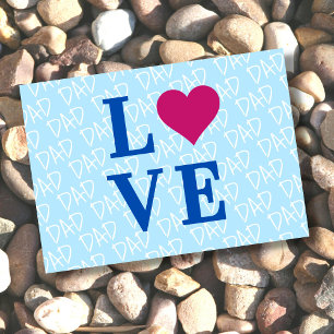 Lieve Papa Lieve Vader wij Liefhebben jou Papa maa Kaart
