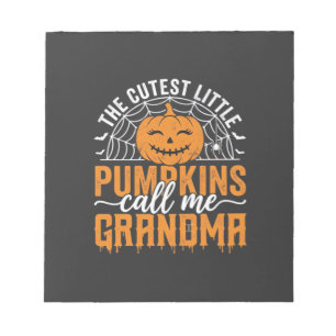 Lieve Pompoen Oma Halloween Ontwerp_1 Notitieblok