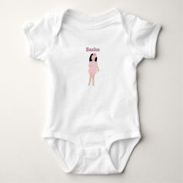 Lieve pop T-shirt baby body