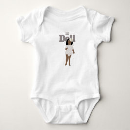 Lieve pop T-shirt baby romper