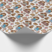 Lieve poppetjes cadeaupapier (Hoek)