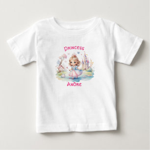 Lieve prinses in fantasievolle wonderland