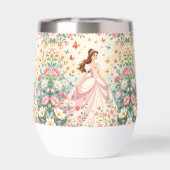 Lieve prinses met vlinders (Achterkant)