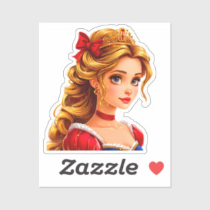 Lieve prinses sticker