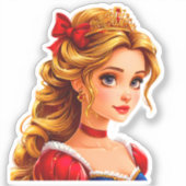Lieve prinses sticker (Voorkant)