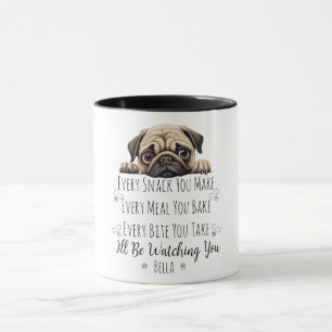 Lieve Puggond Fun Custom Mok