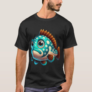 Lieve Reuzenzeebaars Vis T-shirt