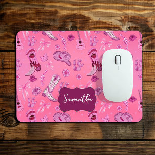 Lieve roze Coquette country girl esthetisch patroo Muismat