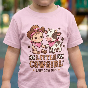 Lieve Roze Kleine Cowgirl Baby Cowgirl Westerse