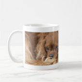 Lieve Ruby Cavalier King Charles Spaniel Koffiemok (Links)