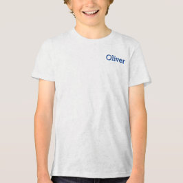 Lieve ruimte buiten het zonnestelsel gepersonalise Tri-Blend shirt
