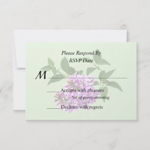 Lieve Seringen RSVP Kaartje