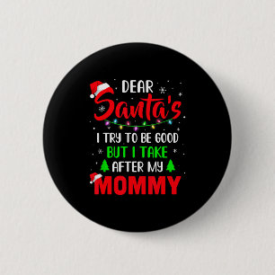 Lieve Sinterklaas ik heb geprobeerd goed te zijn m Ronde Button 5,7 Cm