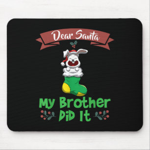 Lieve Sinterklaas Mijn Broer Heeft Het Gedaan Broe Muismat