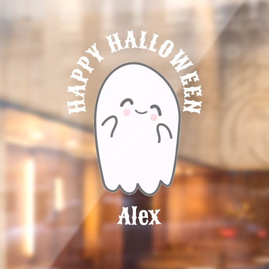 Lieve spook Halloween-feest Raamsticker (Vel 2)