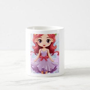 Lieve Sprookjesprinses Fantasievolle Aesthetische Koffiemok