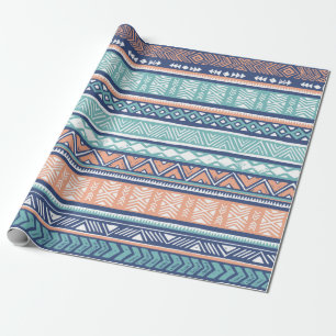 Lieve stammenetnische. aztec-hand zal ziek worden cadeaupapier