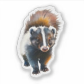 Lieve stinkdier sticker (Voorkant)