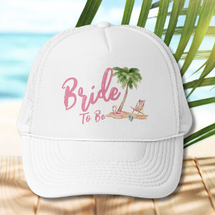 Lieve Strand Bruidsmeisje Bruid in Spe Trucker Pet