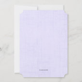 Lieve trendy afgestudeerde verpleegkundige kaart (Achterkant)