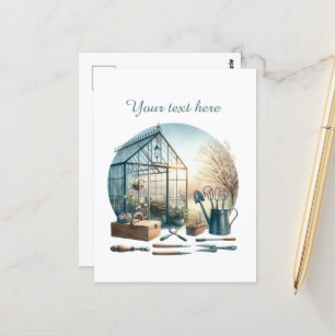 Lieve tuinliefhebbers aanpasbaar briefkaart
