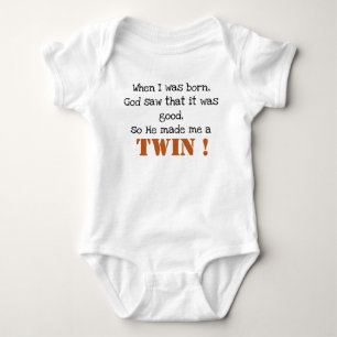 Lieve Tweeling Zegt Baby Bodysuit
