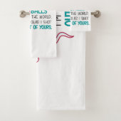 Lieve vader, uit alle Balls in de wereld Bad Handdoek (Insitu)