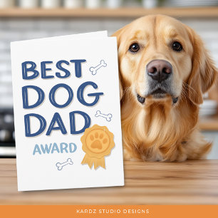 Lieve Vaderdag Beste Hond Papa Wenskaart Kaart