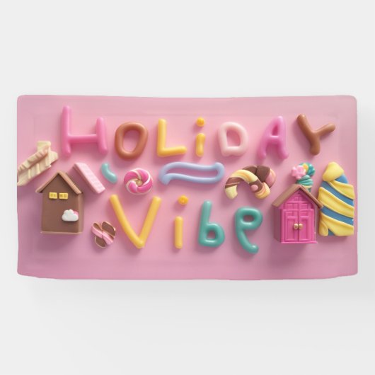 Lieve vakantie spandoek (Horizontaal)