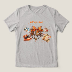 Lieve Verpleegster Boog Herfst Essentials Tri-Blend Shirt