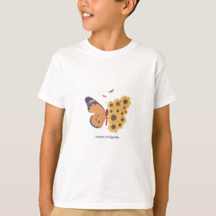 Lieve vlinder afbeelding voor kinderen t-shirt