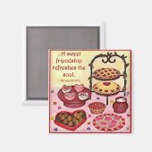 Lieve vriendschapsmagneet magneet (Voorkant / Achterkant)