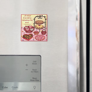 Lieve vriendschapsmagneet magneet