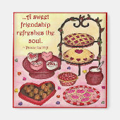 Lieve vriendschapsmagneet magneet (Voorkant)