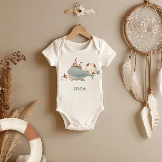 Lieve Walvis Baby Borrel Romper
