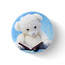 Lieve White Teddy Bear Read Book