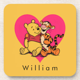 Lieve Winnie de Poeh & Tigger Bier Onderzetter
