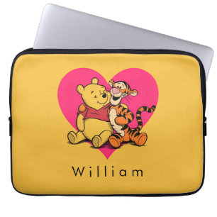 Lieve Winnie de Poeh & Tigger Laptop Sleeve