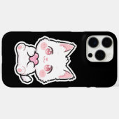 Lieve Witte Kat Case-Mate iPhone Case (Achterkant (horizontaal))