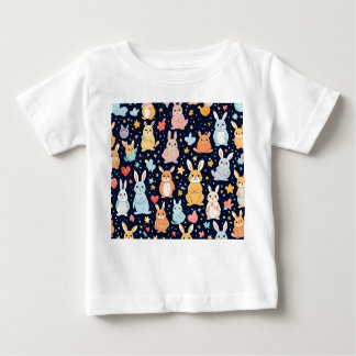 Lieve zachte pastel baby dier T-shirt
