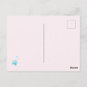 Lieve zeedieren Zeemeermin Thema Gelukkige Verjaar Briefkaart (Achterkant)