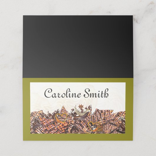 LIEVE ZONDAG! :) (Buitenkant ongevouwen)