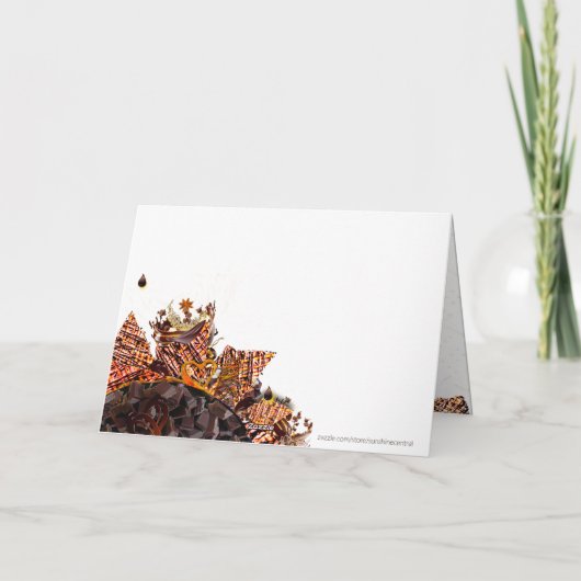 LIEVE ZONDAG! :) 5X7 "DENKEN AAN JOU" KAART (Achterkant)