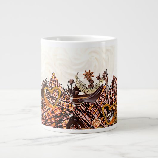 LIEVE ZONDAG! :) EXTRA GROTE BEKER (Voorkant)