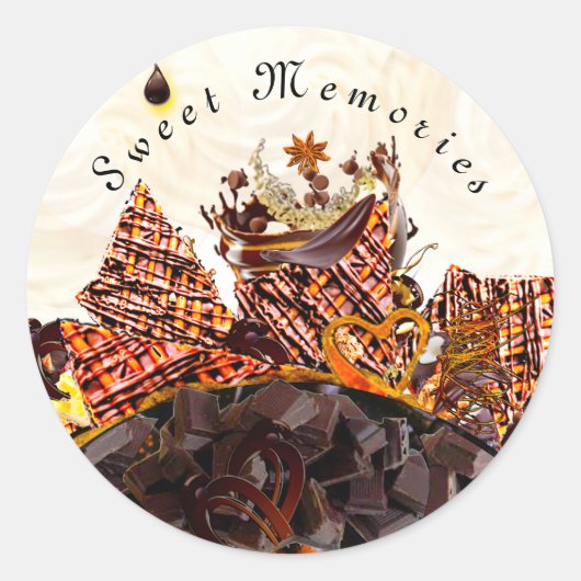 LIEVE ZONDAG! :) RONDE STICKER (Voorkant)