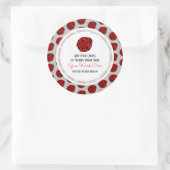 Lieveboesticker op maat ronde sticker (Tas)