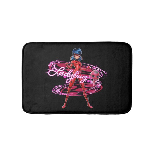 Lieveheersbeestje en Tikki Graphic Badmat (Voorkant)